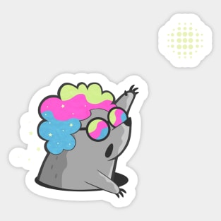 Disco Mole Sticker
